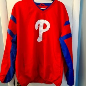 PHILLIES MLB Genuine Merchandise XXL Pullover Jacket